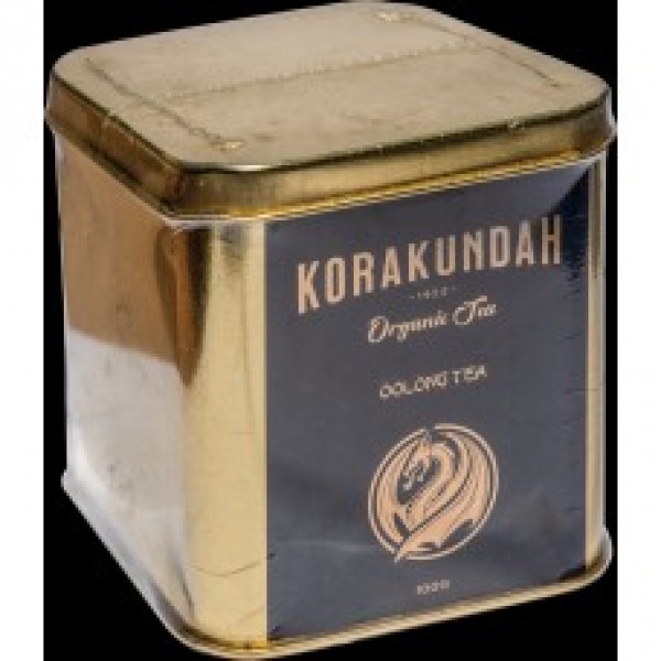 Korakundah Oolong Tea in Brass Tin Packing 100 gms