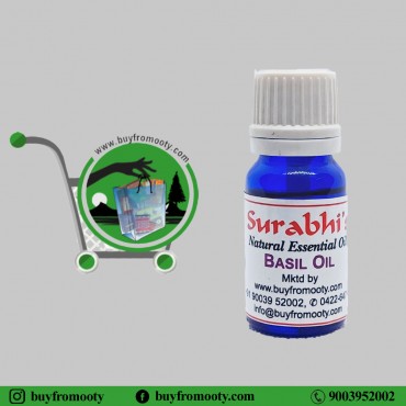 Basil/Tulsi Oil (Indian) (Ocimum Sanctum) - 10 ml
