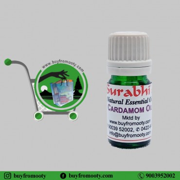 Cardamom Oil (Ellettaria Cardamomum) - 5 ml