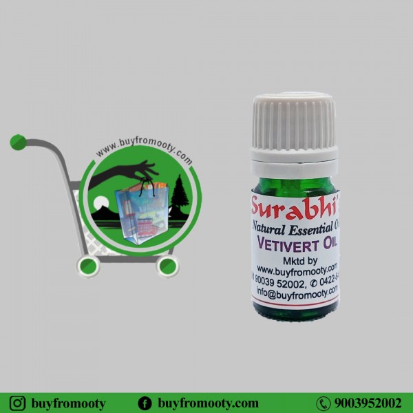 Vetivert Oil (Vetiveria Zizanoides) - 10 ml