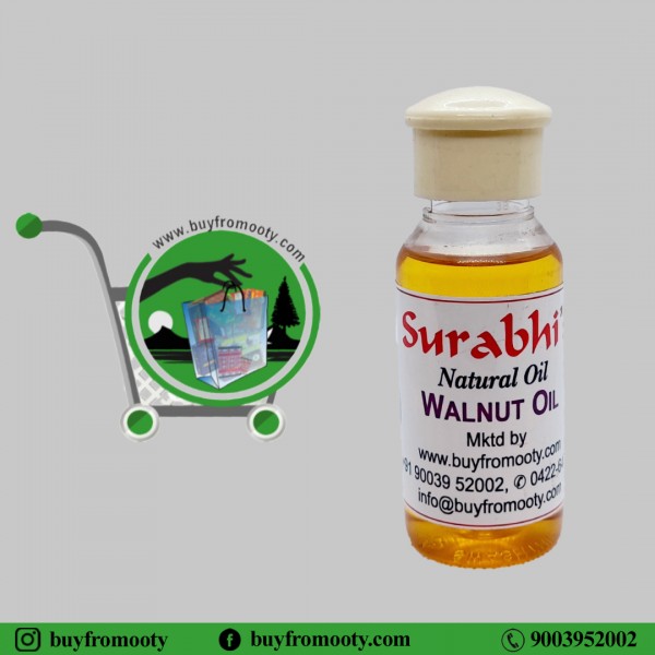 Walnut Oil (Juglans Regia) – Nutrient-Rich Natural Oil for Skin, Hair & Wellness - 100 ml