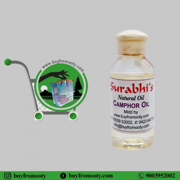 Camphor Oil (Cinnamonum Camphora) - 60 ml