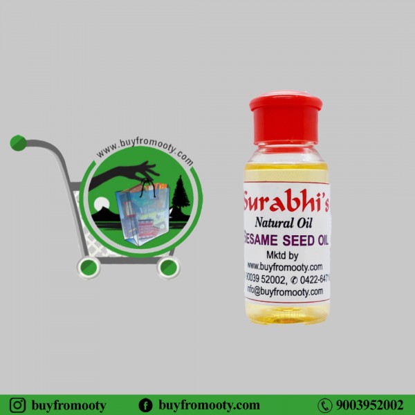 Sesame Seed Oil (Sesamum Indicum) – Traditional Nourishing Oil for Skin, Hair & Wellness - 100 ml